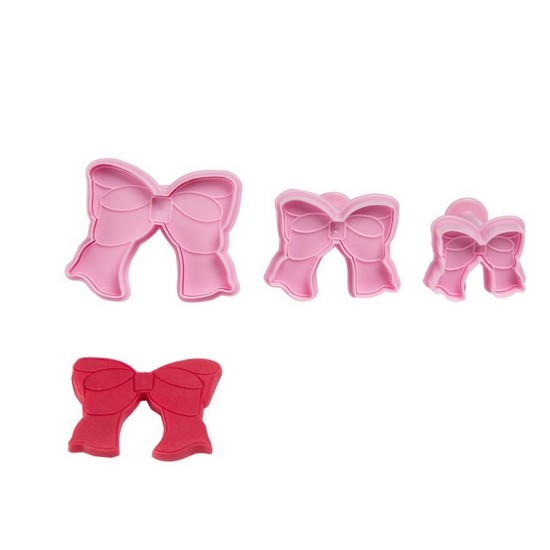 Schleife Ausstechformen 3er Set - 40304 - Mytortenland